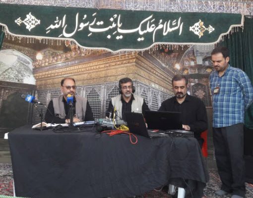 گزارش تصویری گروه رسانه ای اعزامی رادیو در پیاده روی اربعین حسینی