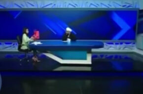 وقتی مجری در برنامه زنده توسط یک روحانی محجبه می‌شود (فیلم)