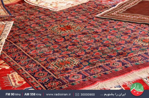 «نمودار» تولید و صادرات فرش دستباف در رادیو ایران