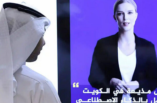 اولین مجری خبر مبتنی بر هوش مصنوعی کویت رونمایی شد